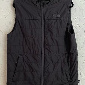 The North Face Black Quilted Vest